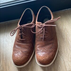 Rockport Brown Leather Men's Oxfords